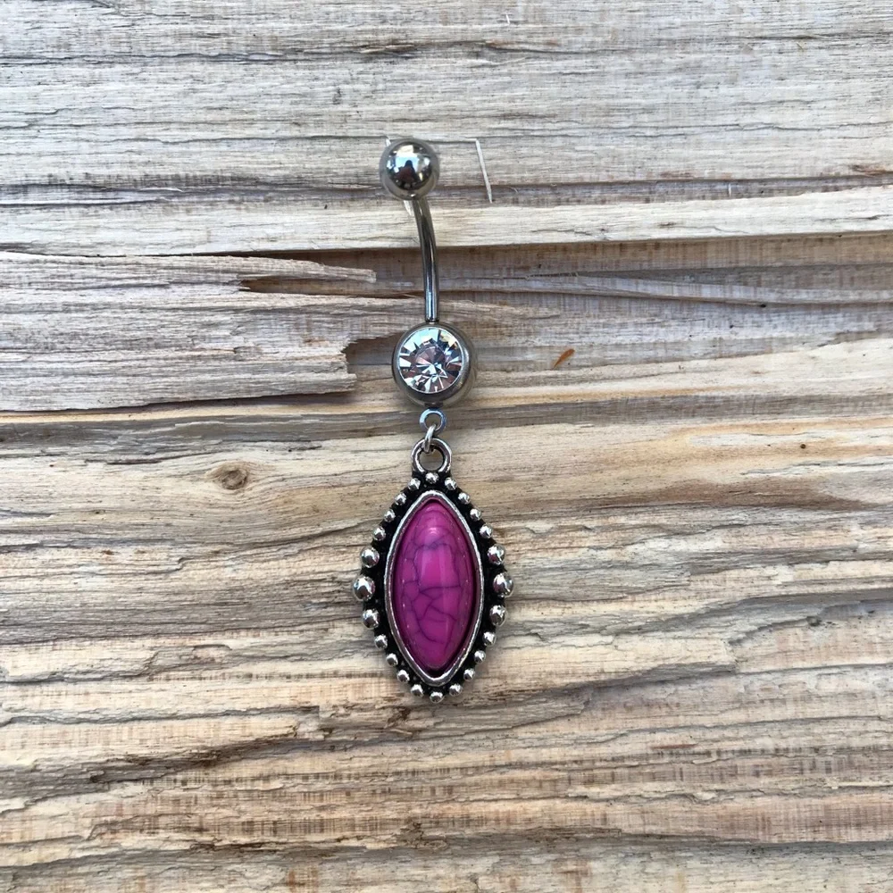 Vintage Belly‎ Button Navel Ring